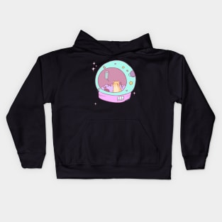 Is the moon cheese? Time to find out. Kids Hoodie